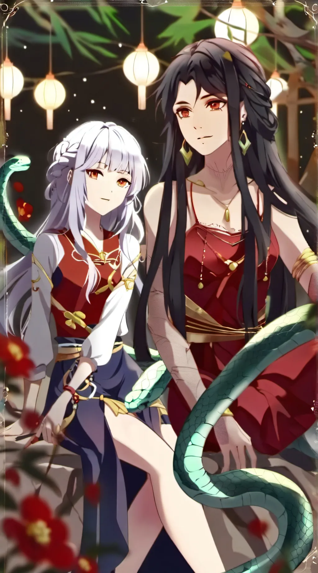 ai character: Monstergirls background