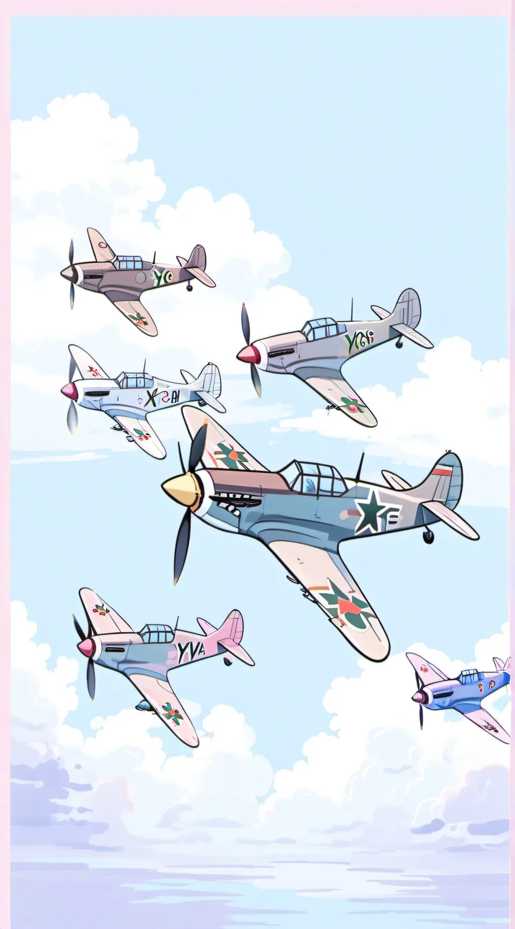 ai character: Yak-9 ace background