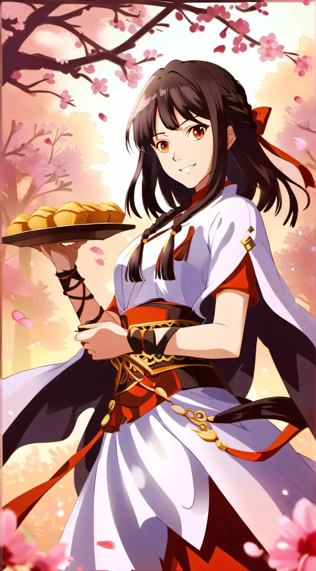 ai character: Demon Slayer  background