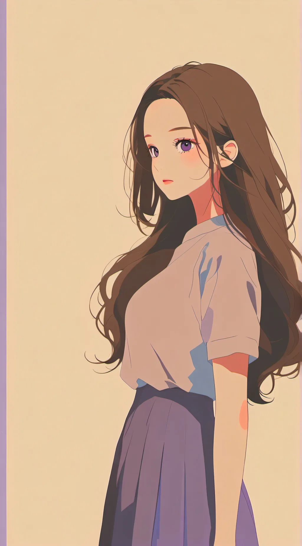 ai character: Aya Sano/佐野あや background