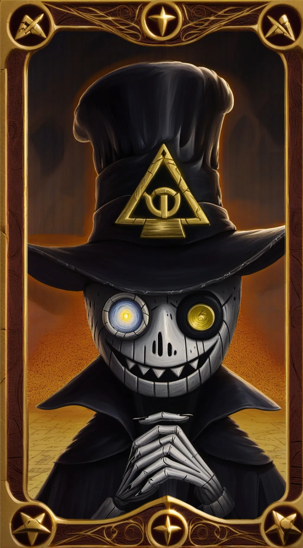 ai character: Cipher background