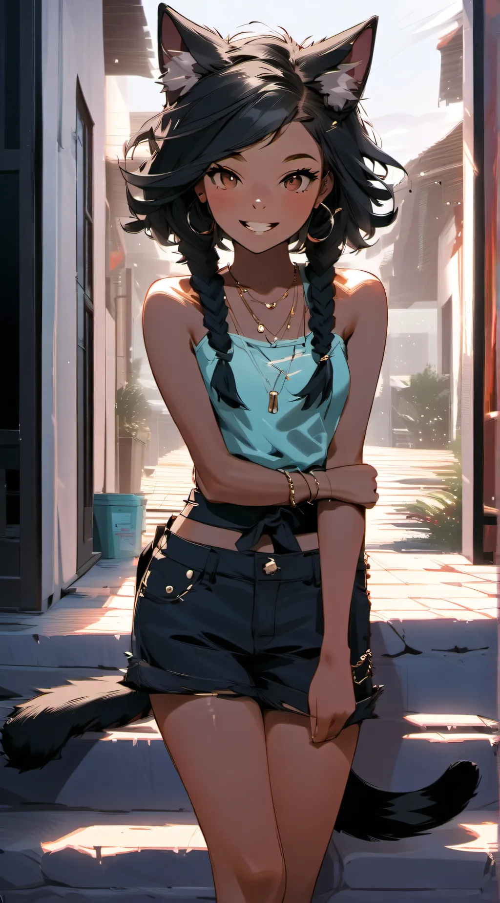 ai character: Janelle background