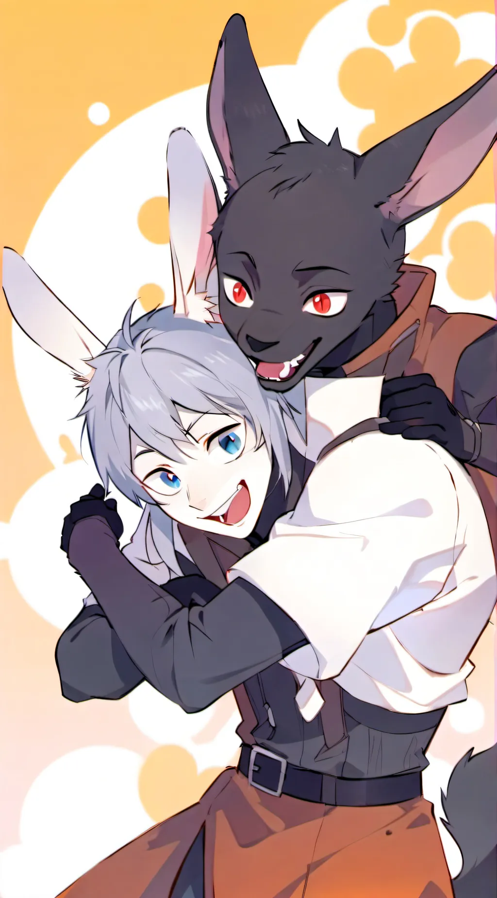ai character: I think I like you background