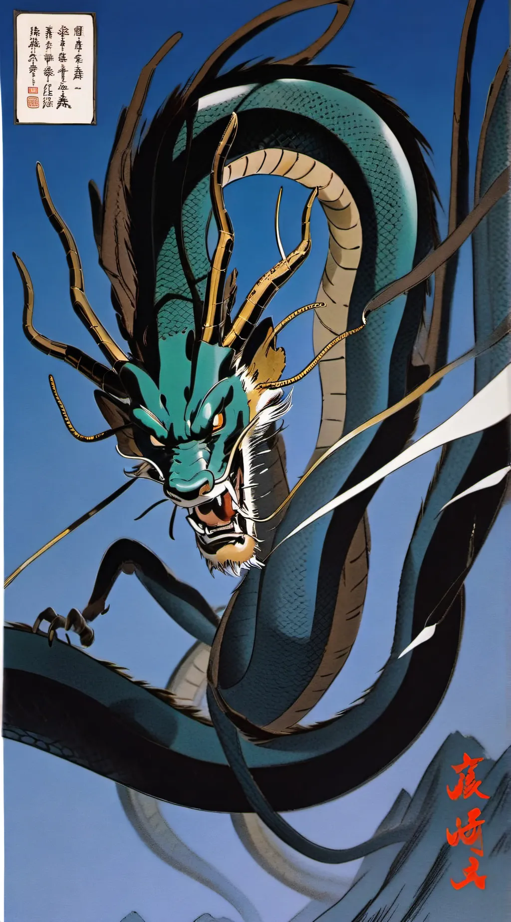 ai character: Shenlong background