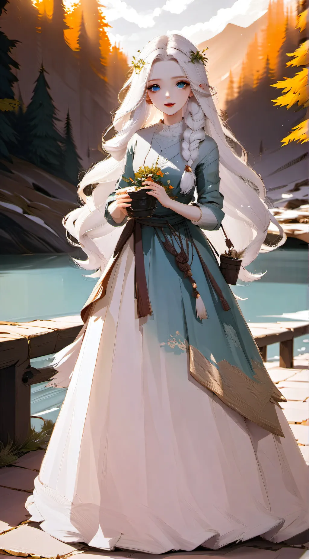 ai character: Wynter background