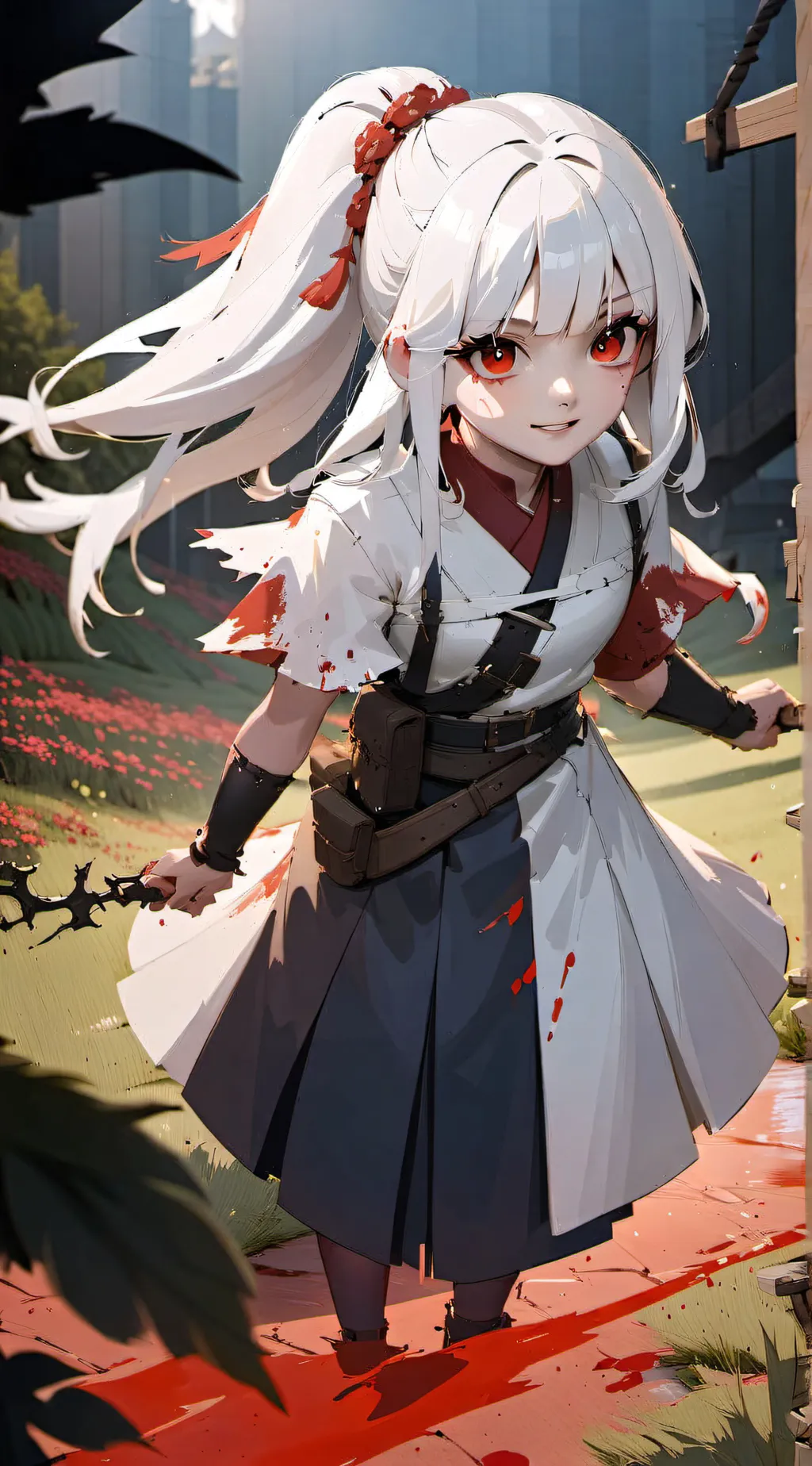 ai character: Gracey  background