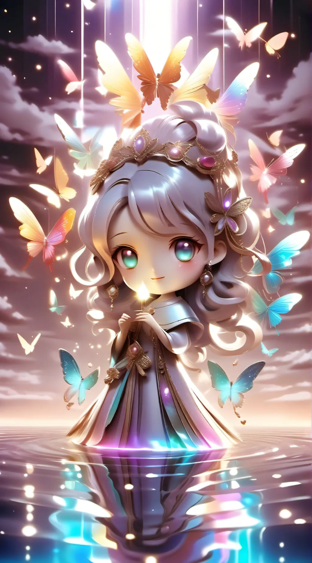 ai character: Flena  background