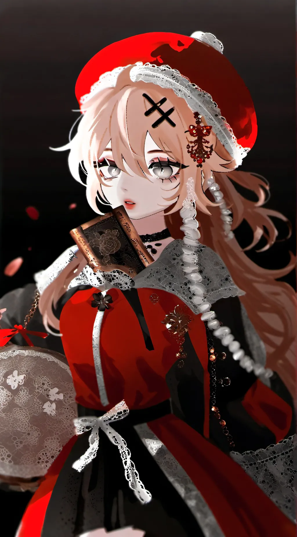 ai character: Luna background