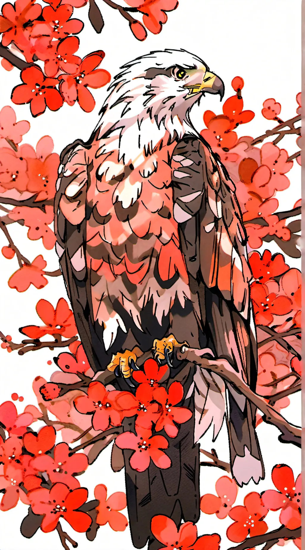 ai character: hawk's  background