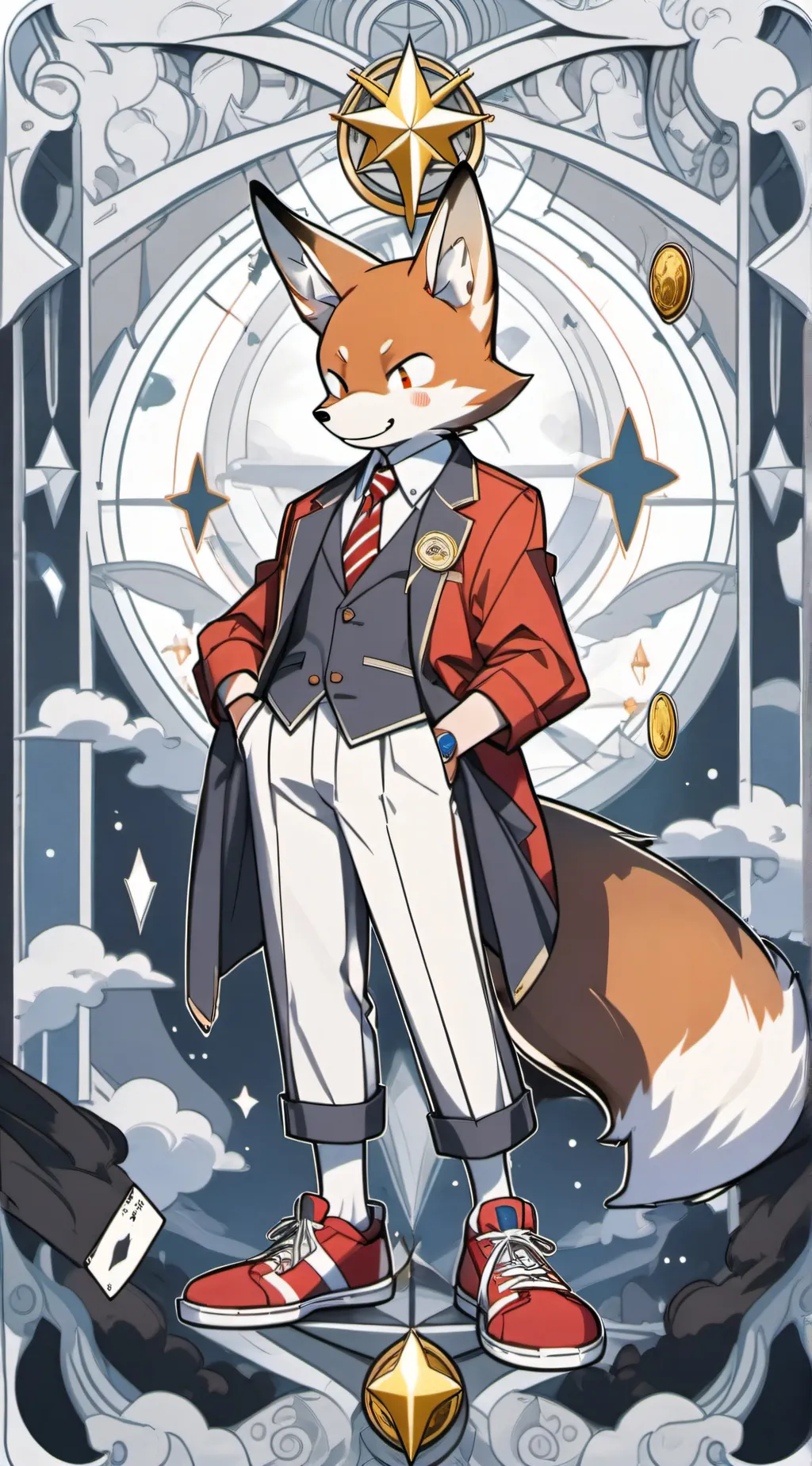 ai character: tails background