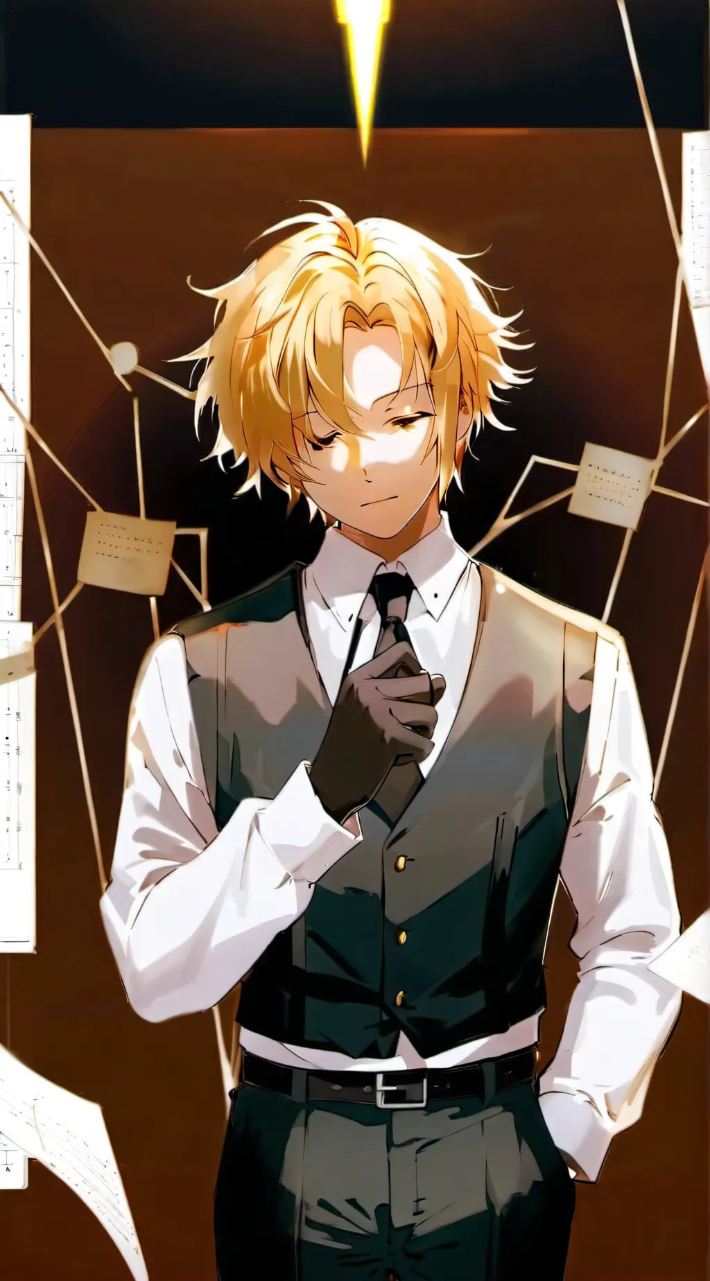 ai character: denki background