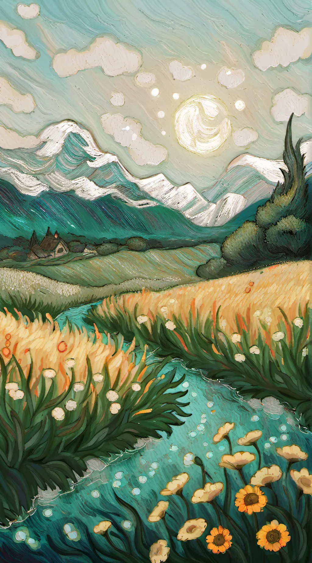 ai character: FG background