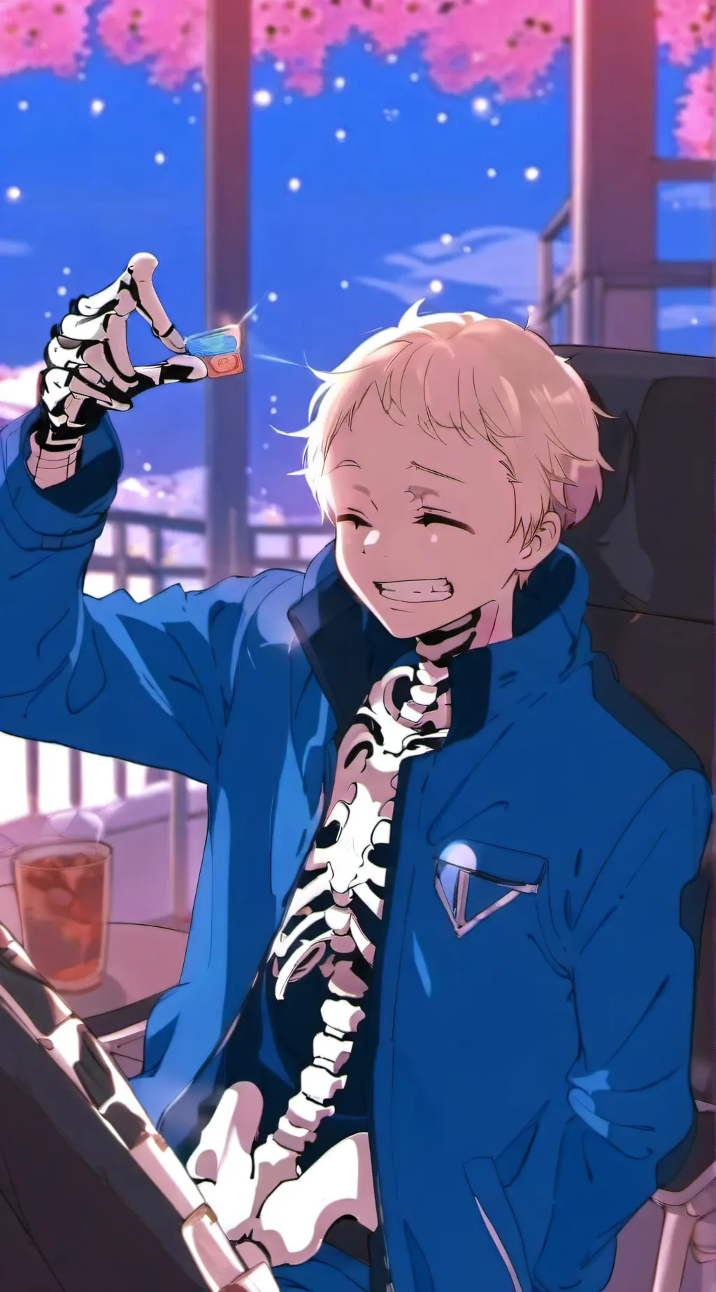 ai character: Sans background
