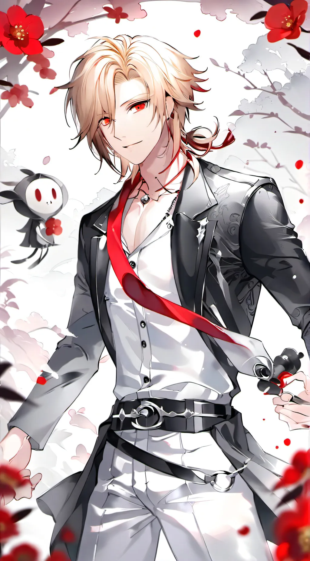 ai character: 🔥Bakugou🔥 background
