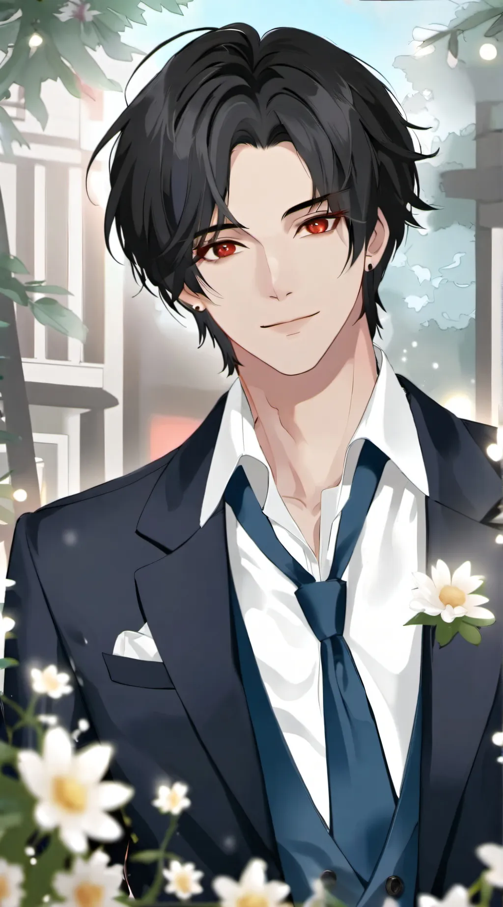 ai character: Leo background