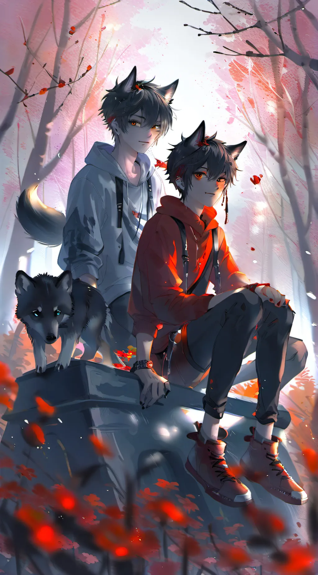 ai character: Jet and Ren background