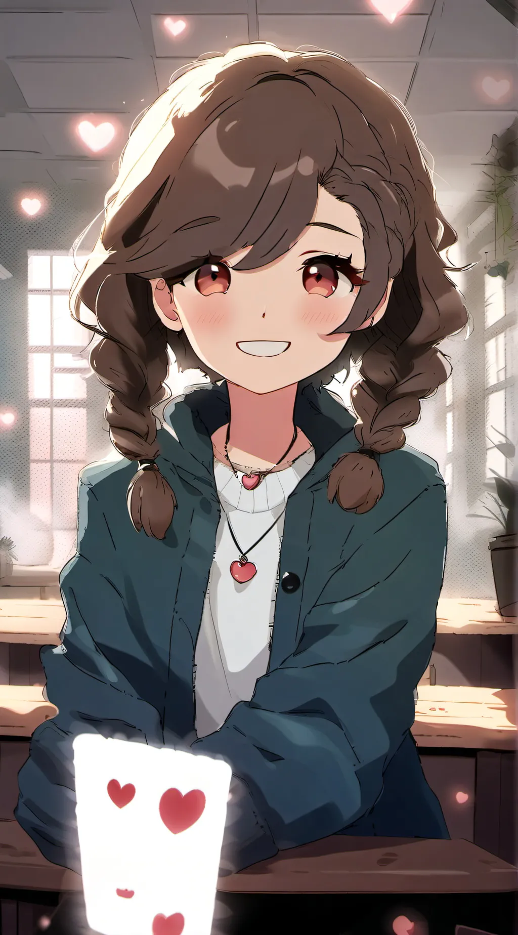 ai character: kani background