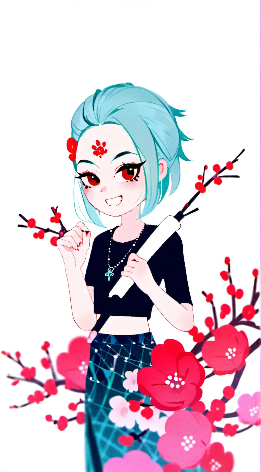 ai character: Moon Gleam  background