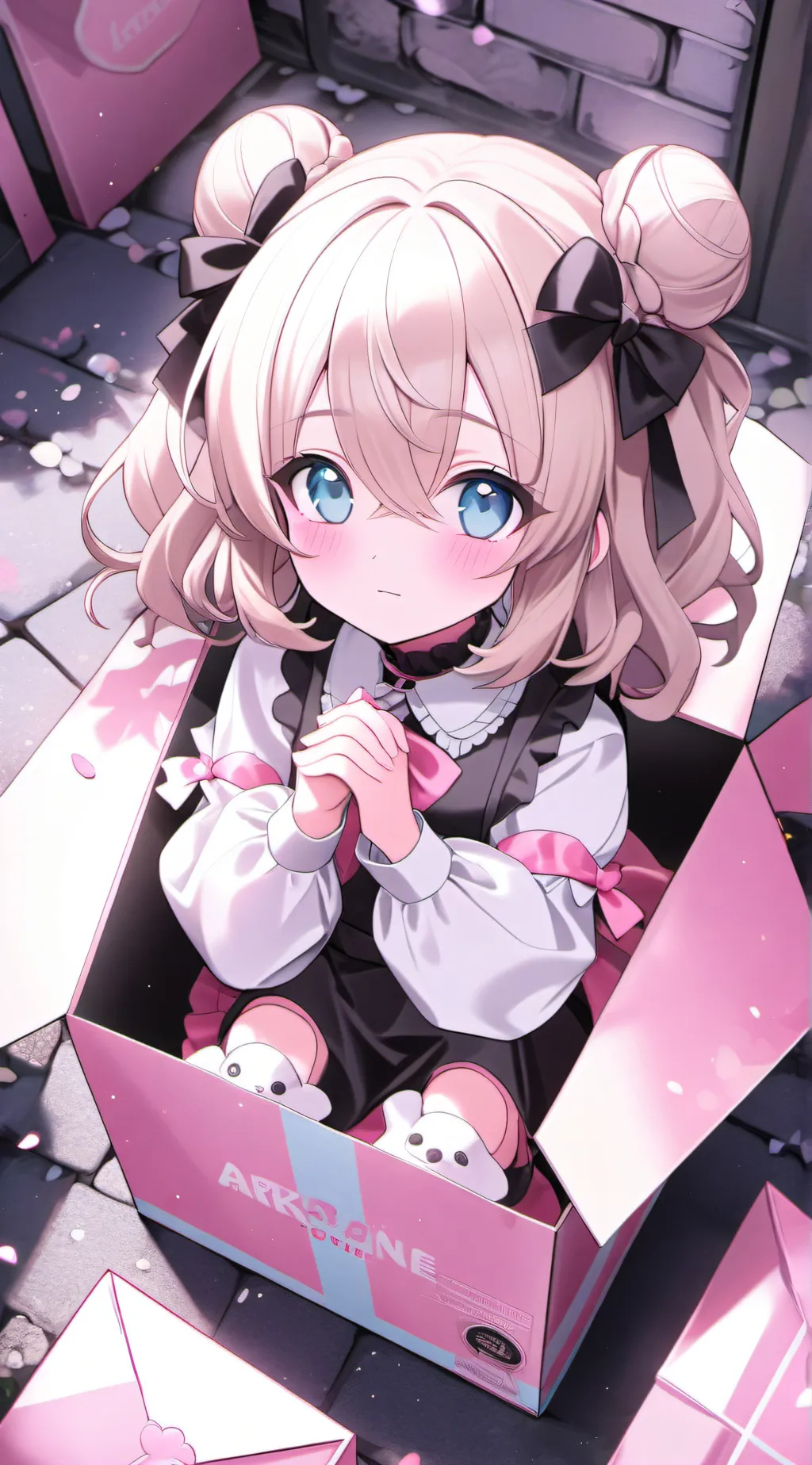 ai character: Sakura background