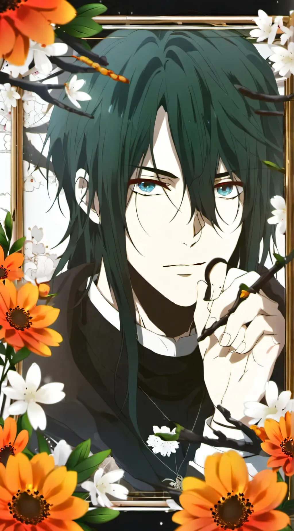 ai character: vin ♥️ background