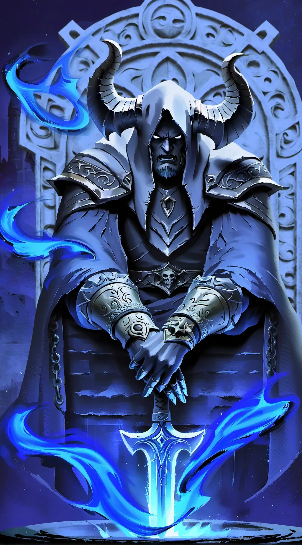 ai character: Satin background