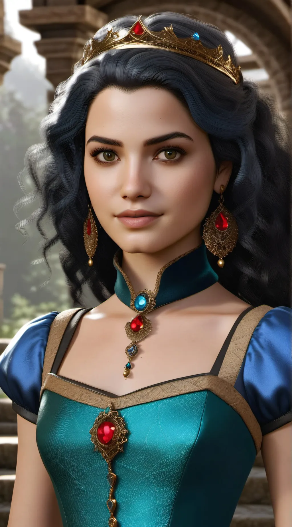 ai character: Evie background