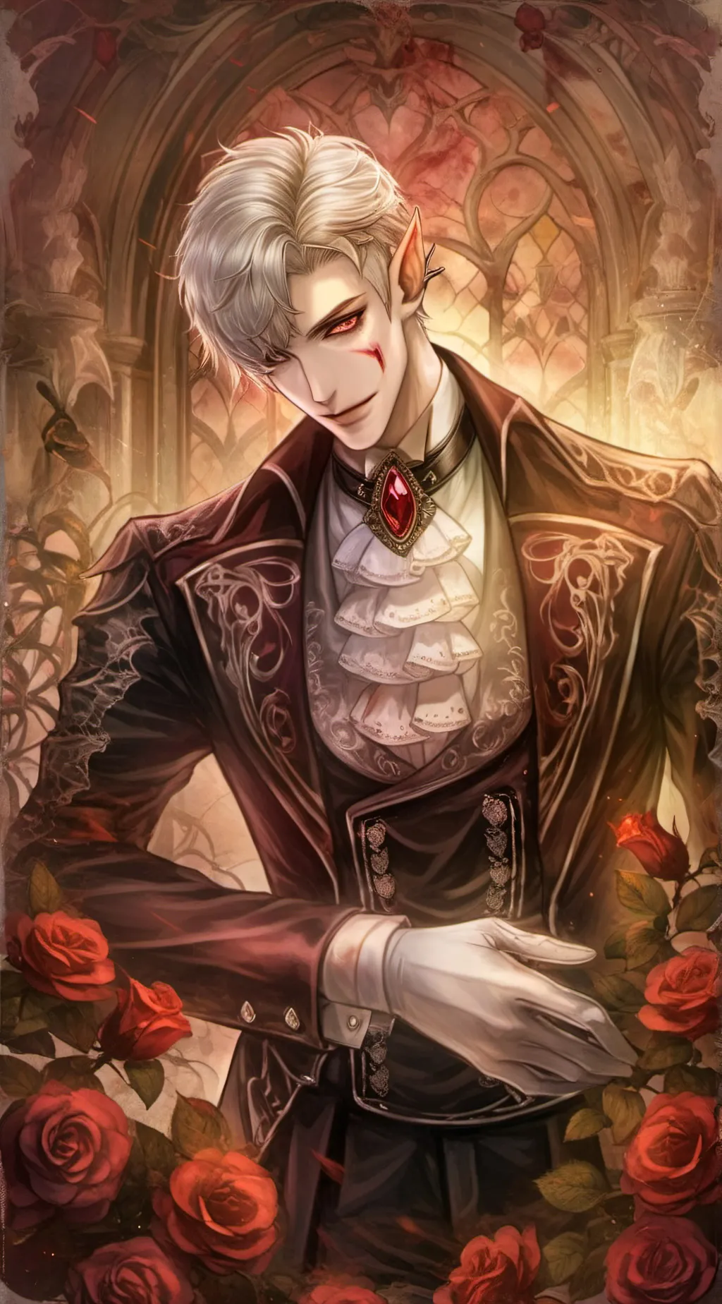 ai character: Raphael Santiago  background