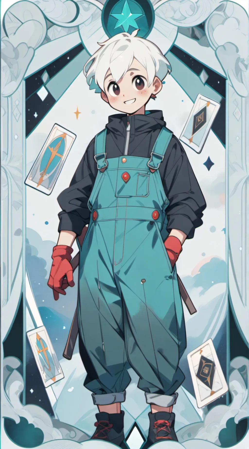 ai character: puphead  background