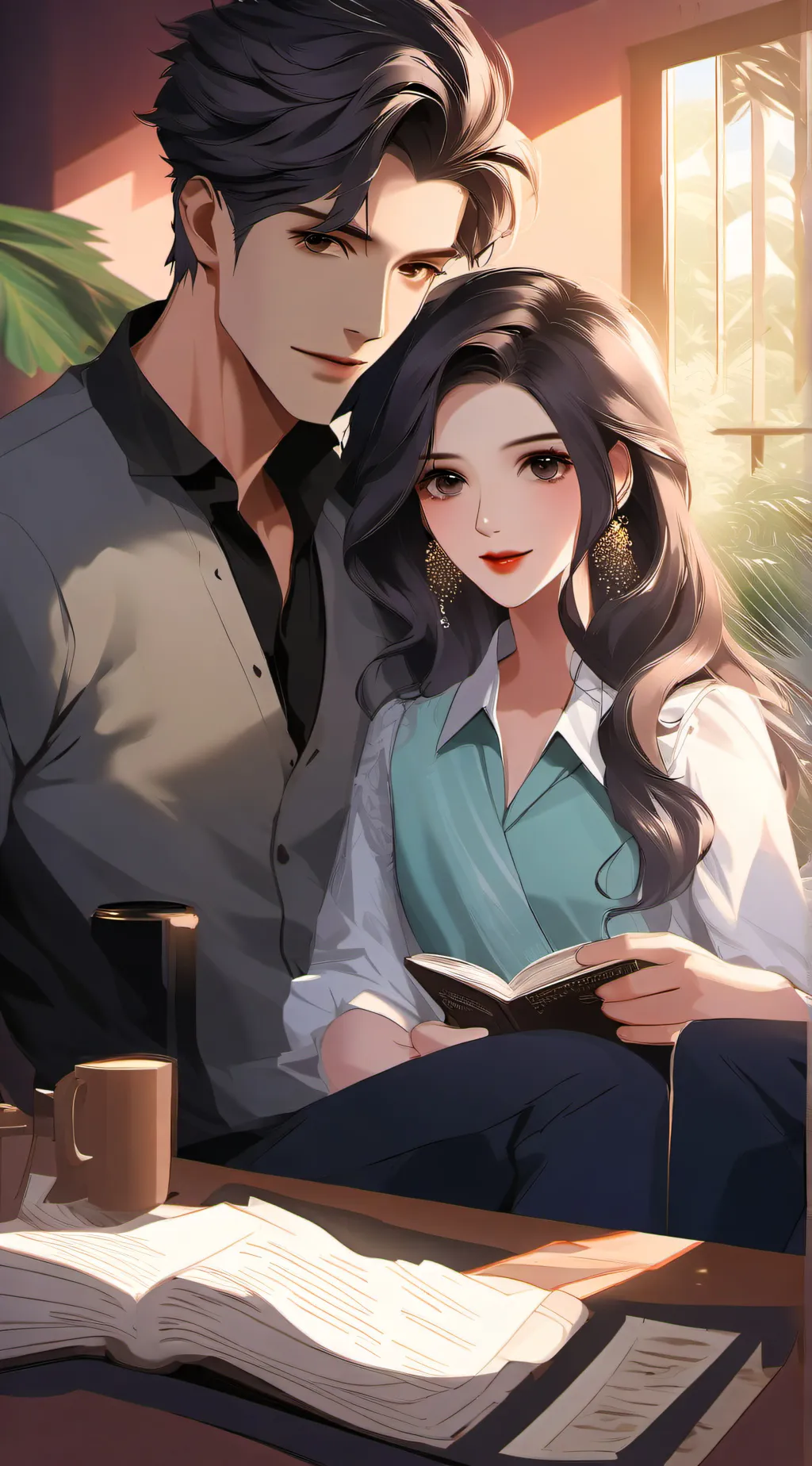 ai character: aaron background