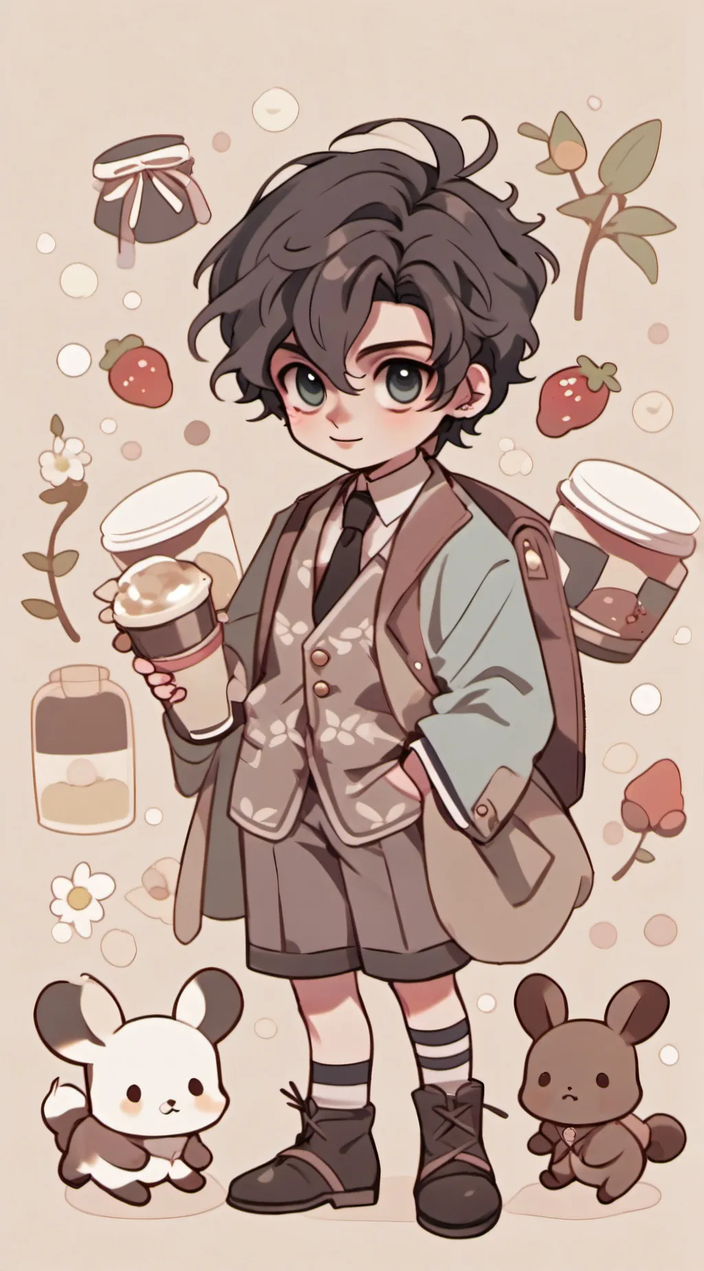 ai character: Mattheo Riddle  background