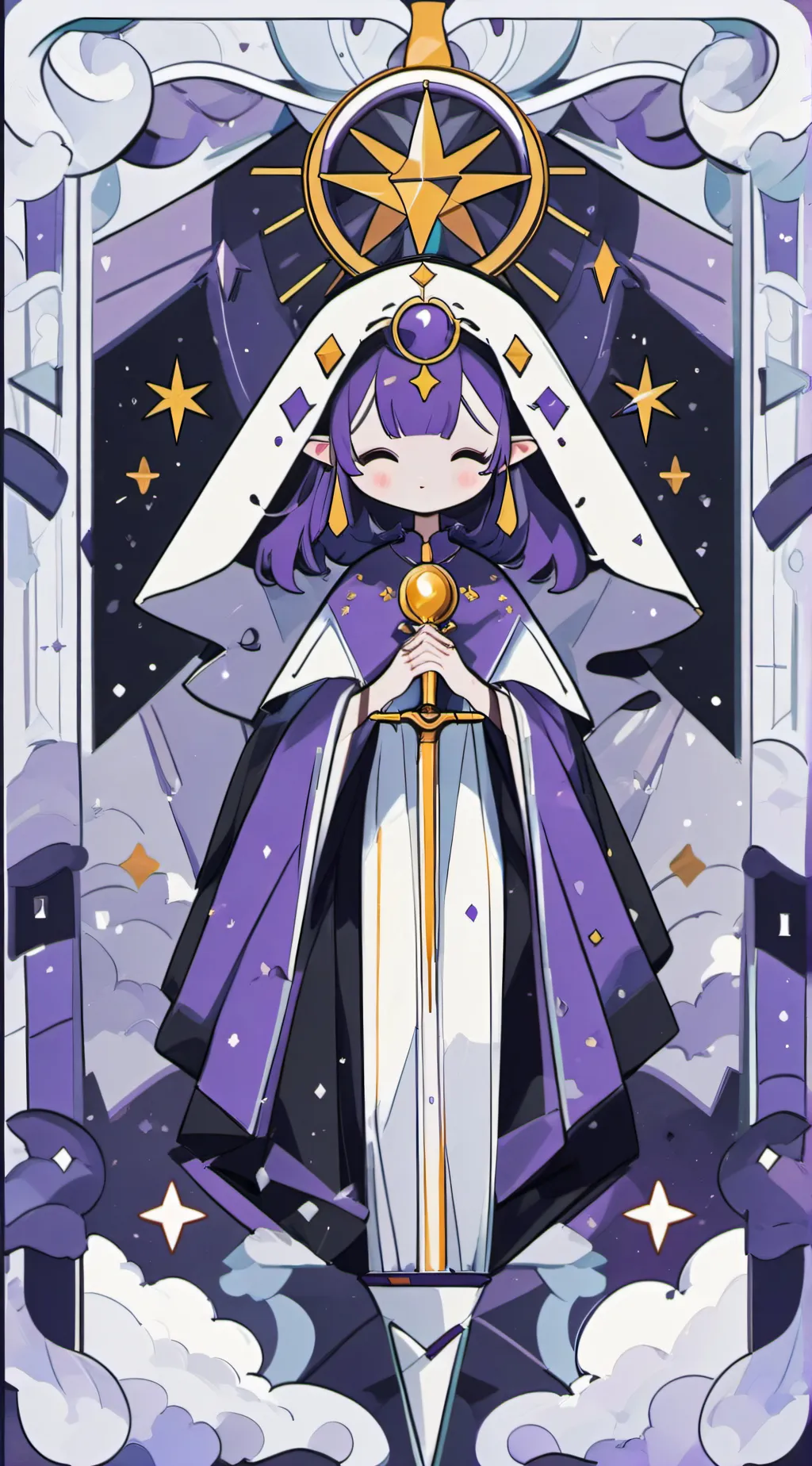 ai character: cutie pie background