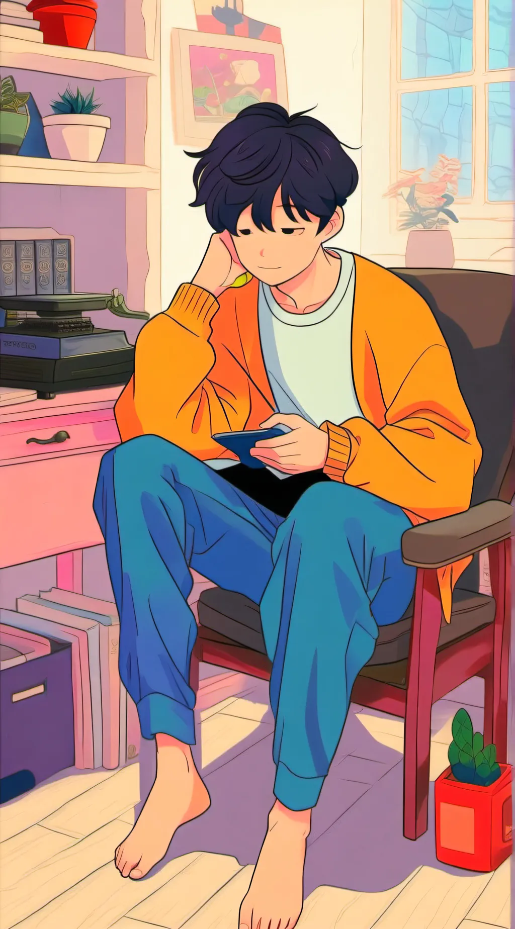 ai character: Finn background