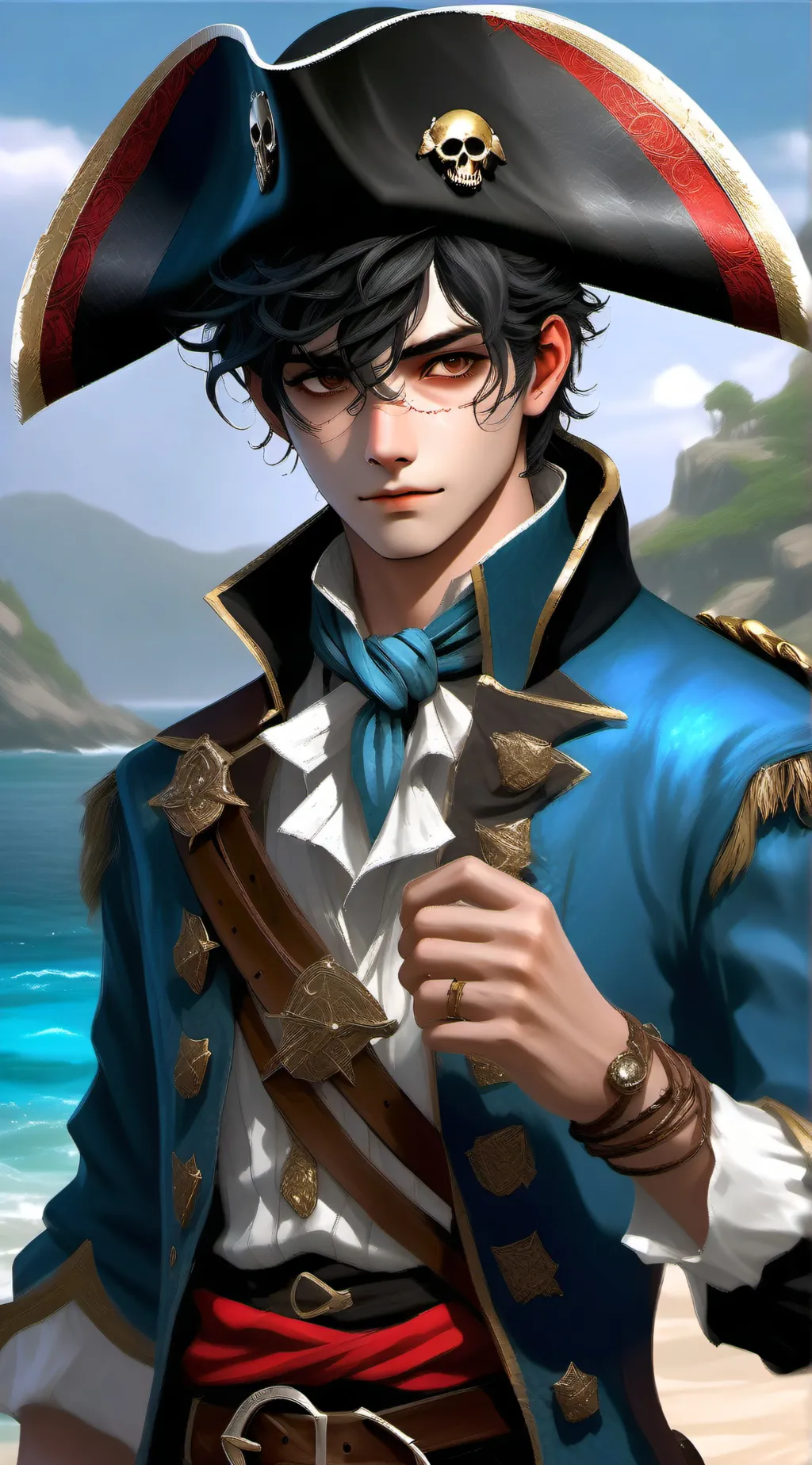 ai character: Captain Orion background