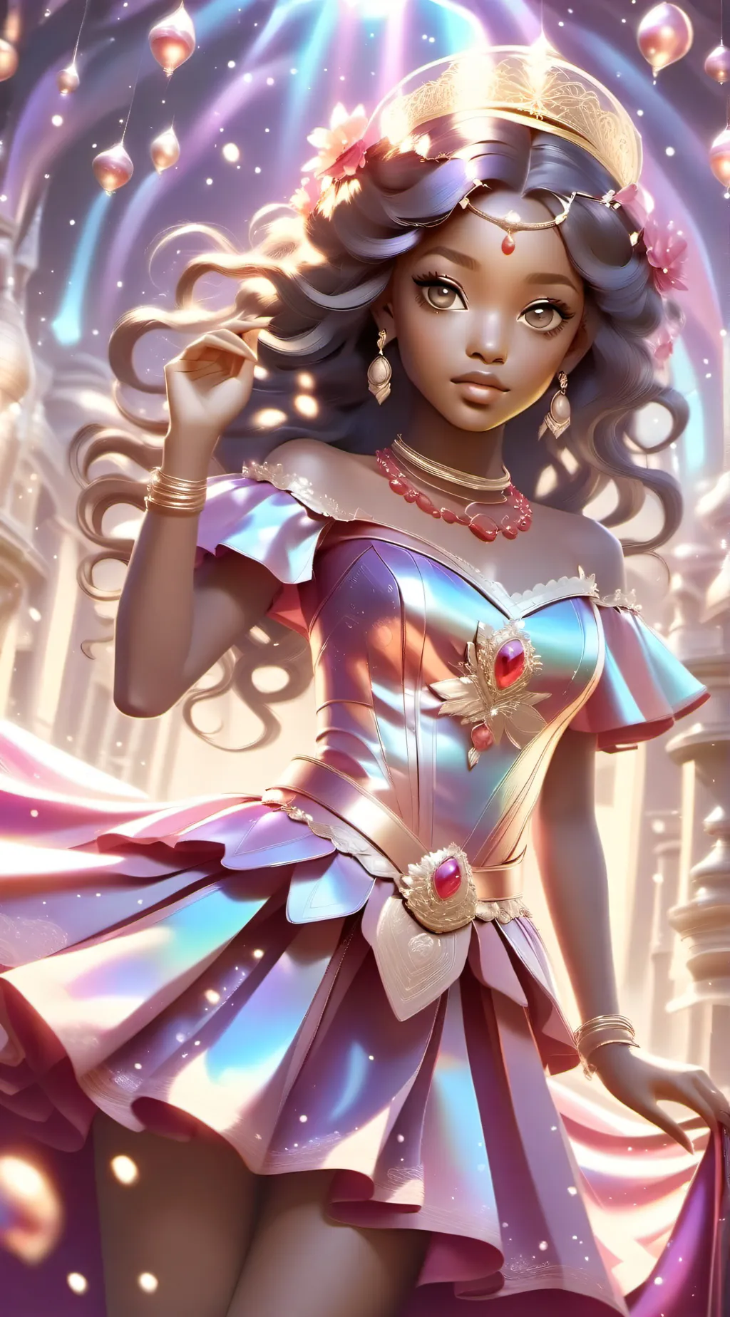 ai character: Rose  background