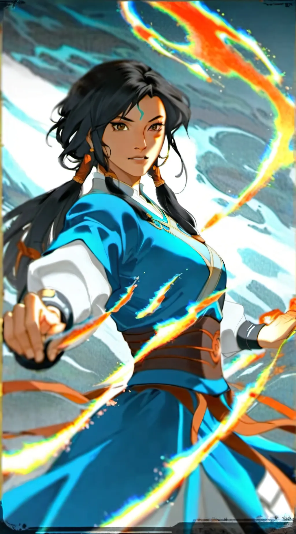 ai character: Korra background
