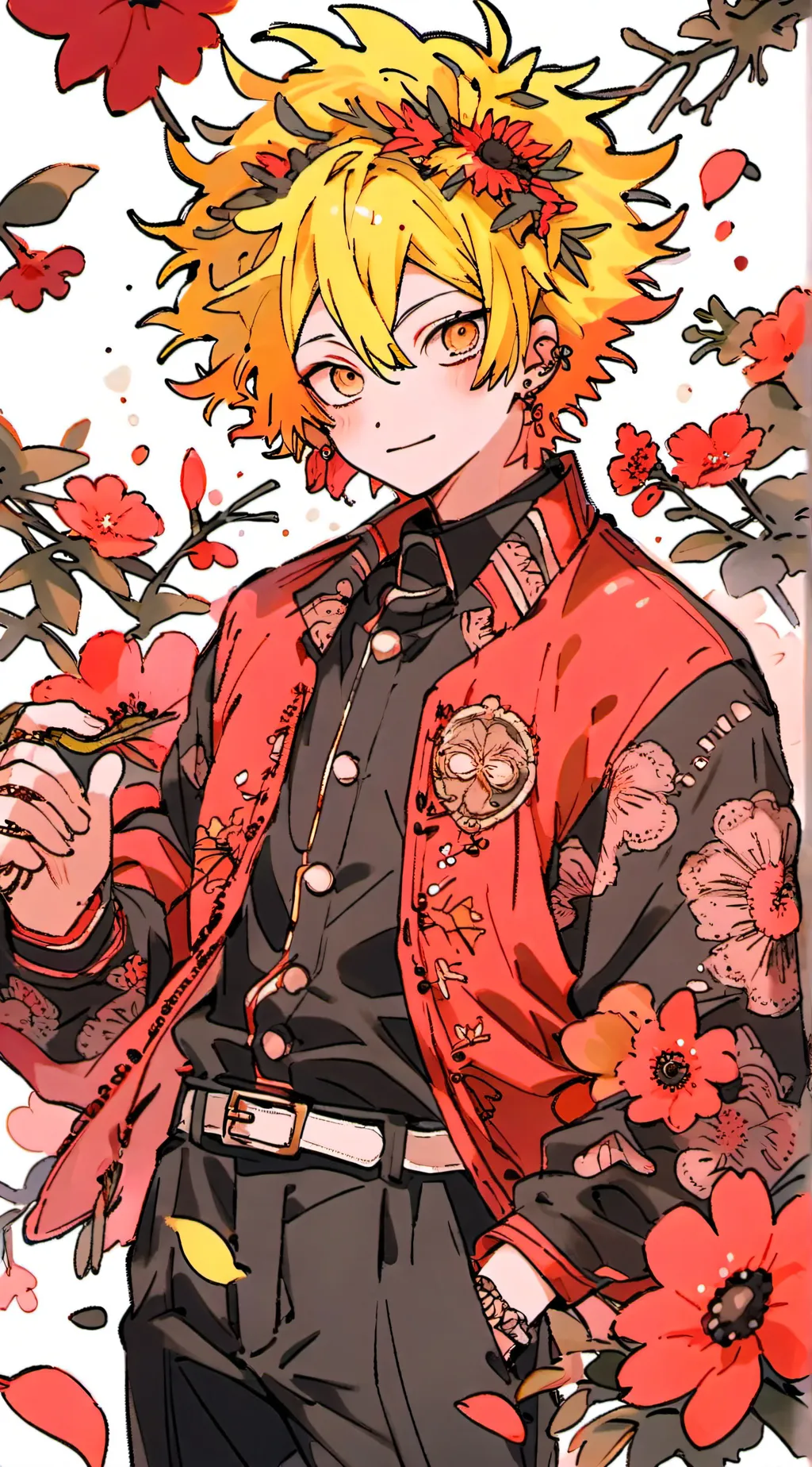 ai character: Mha background