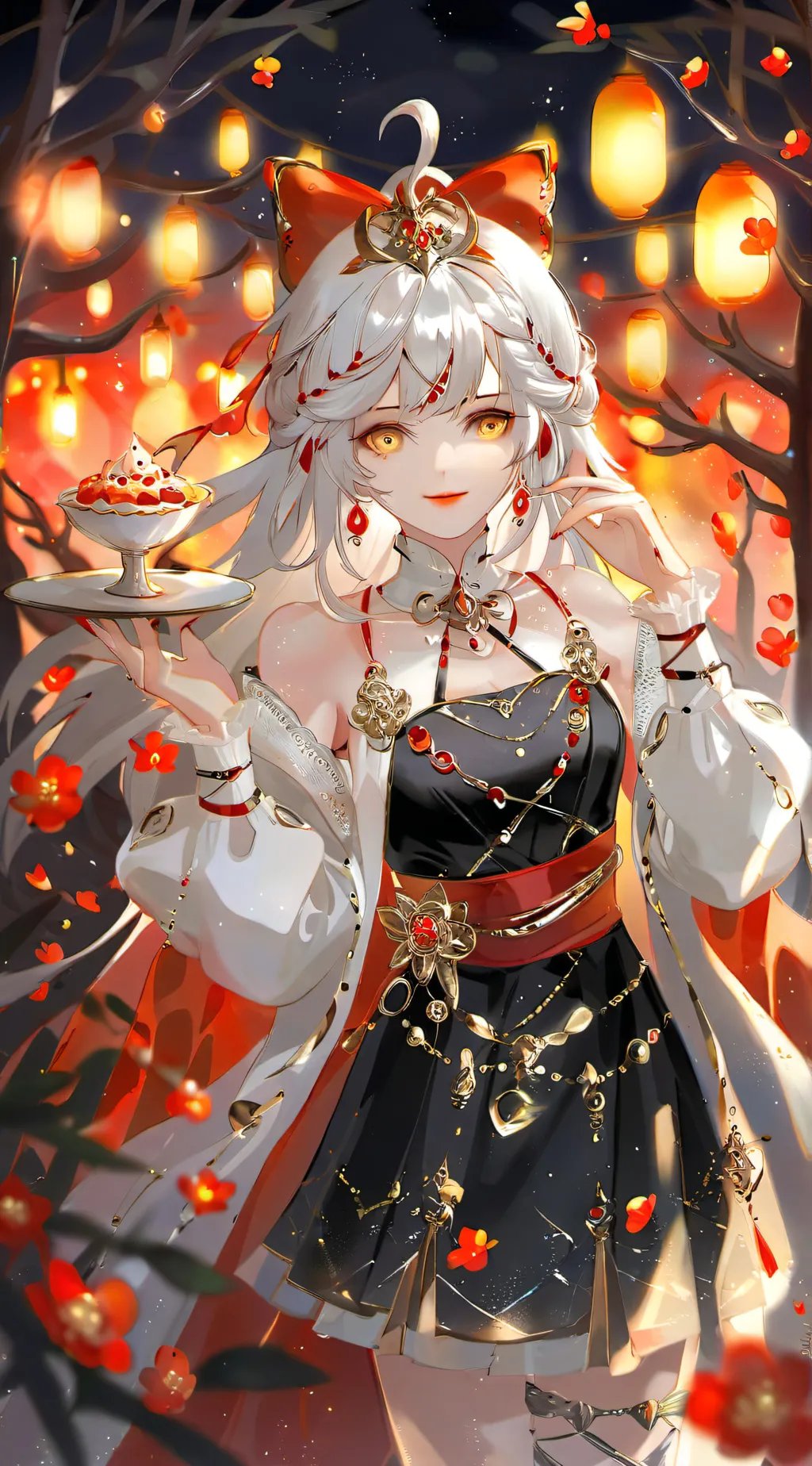 ai character: fin background