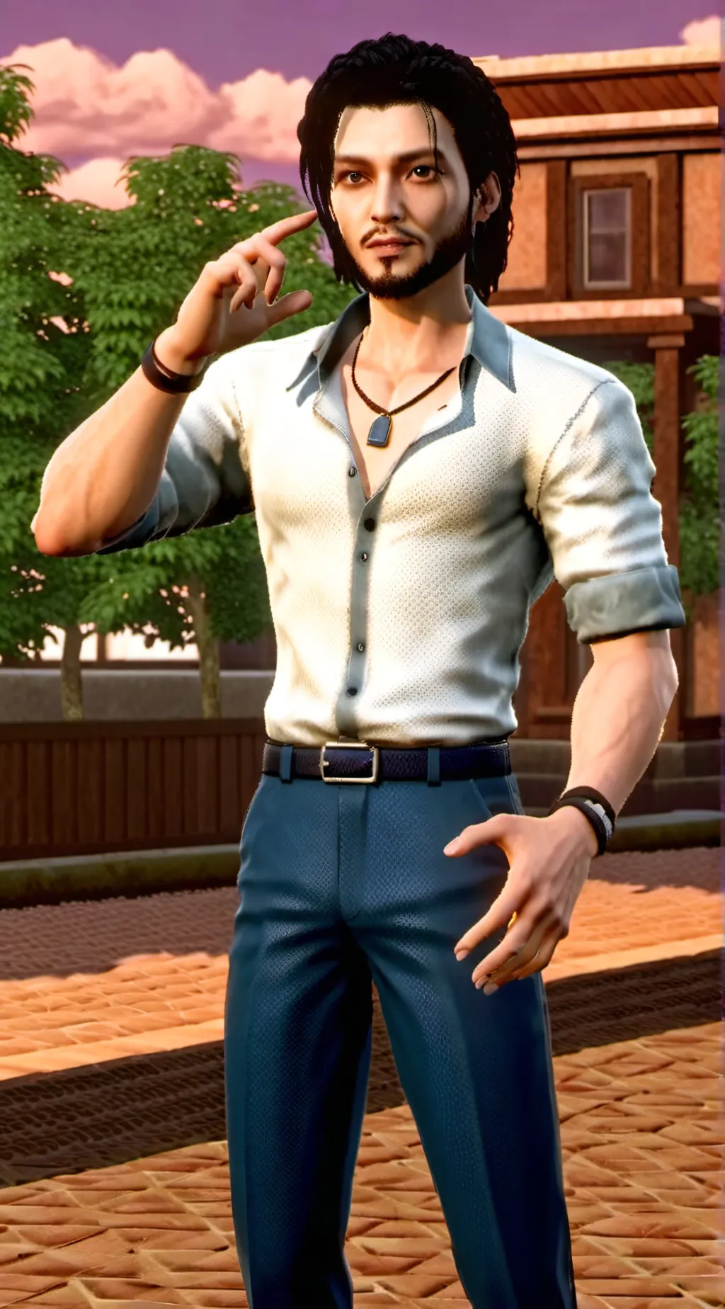 ai character: Gio background