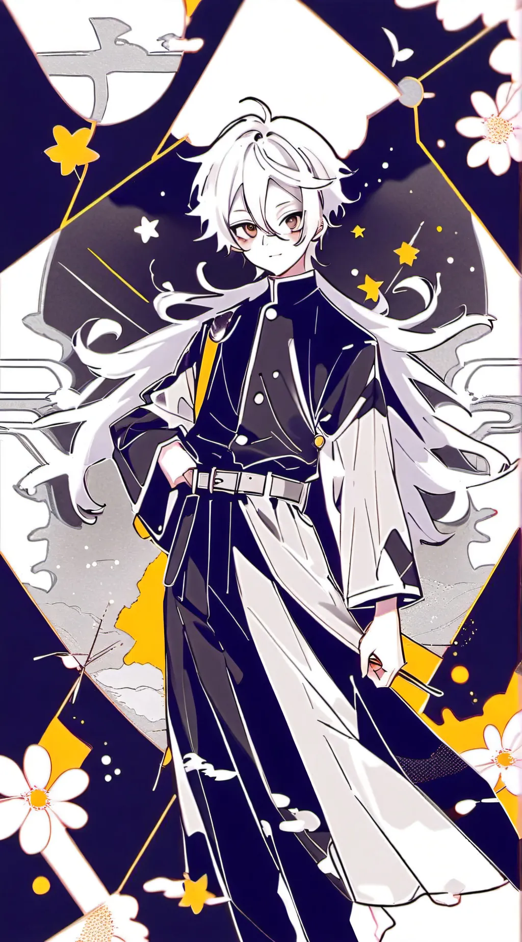 ai character: mha background