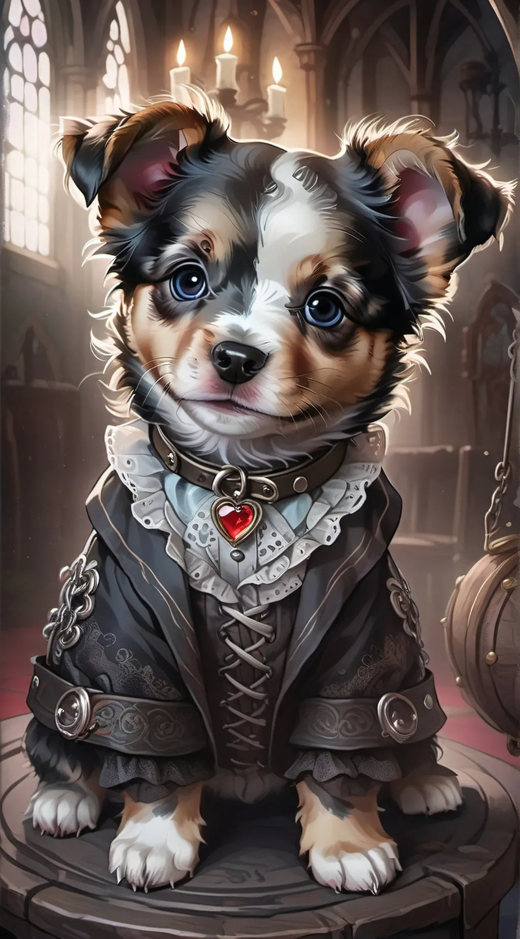 ai character: Luna background