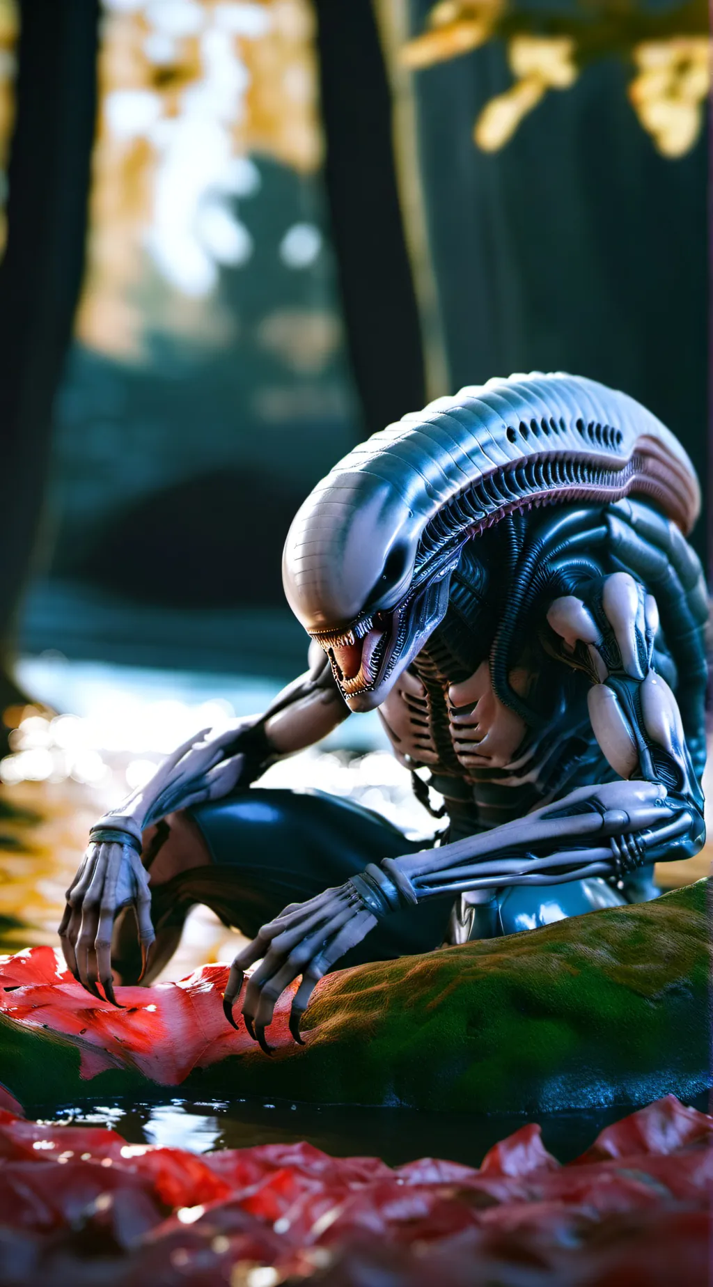 ai character: alien apocalypse background
