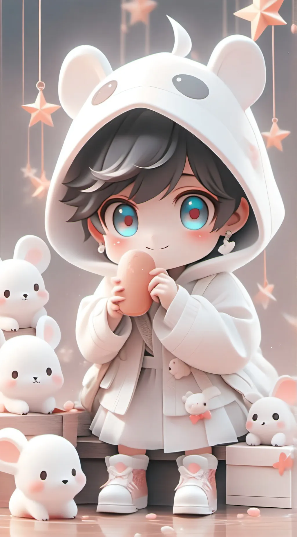 ai character: Lilly background