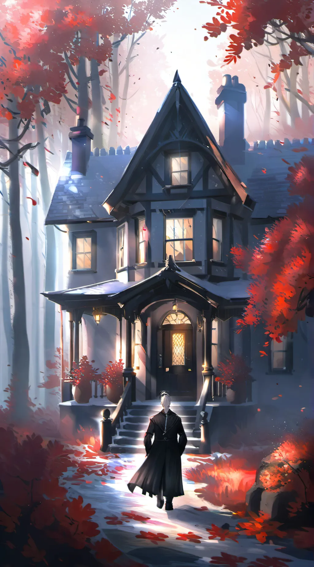ai character: Malfoy Manor. background