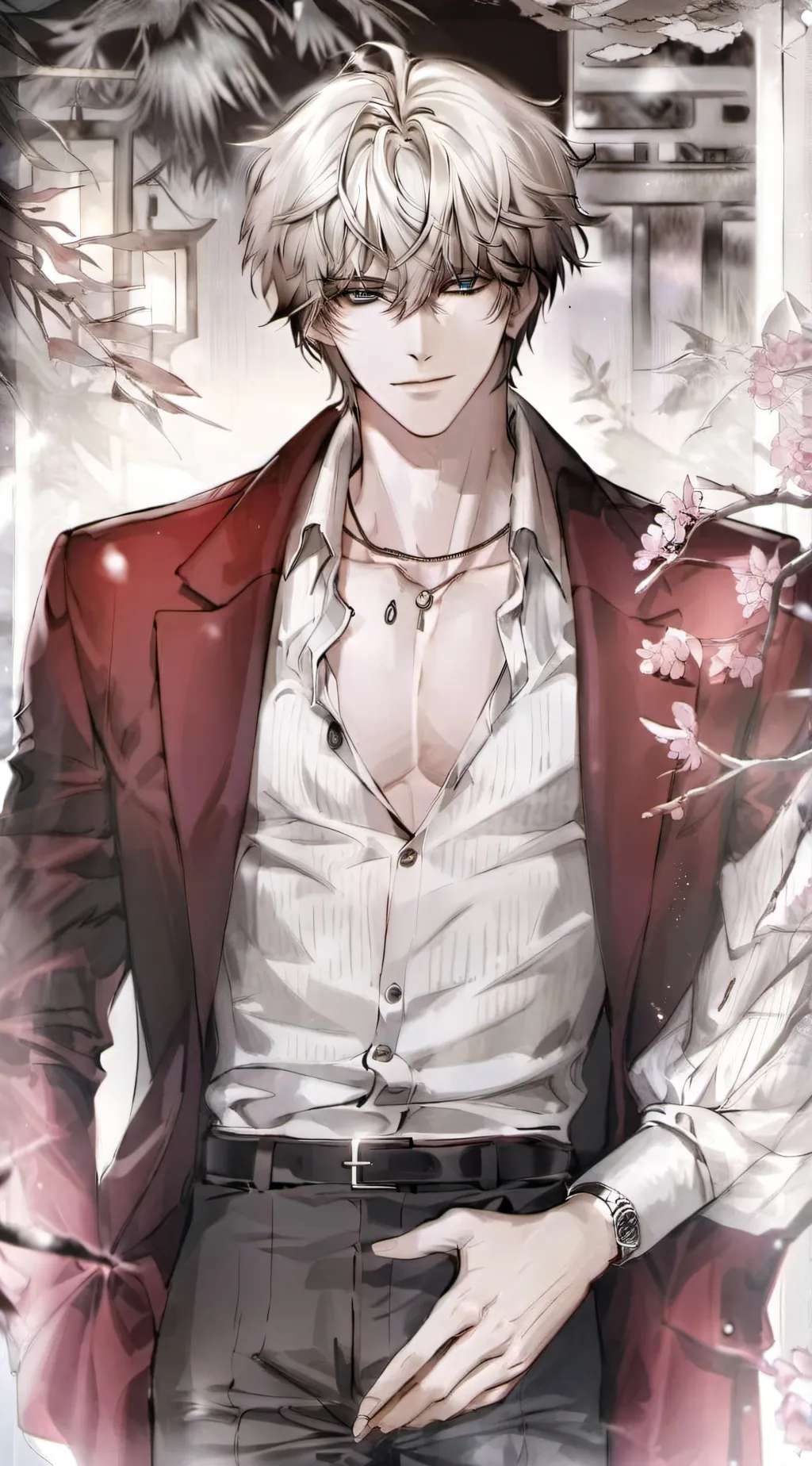 ai character: Isaac  background