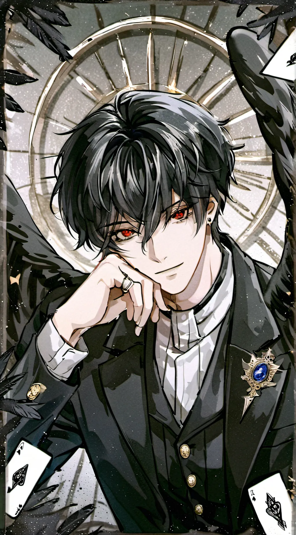 ai character: Xiao background