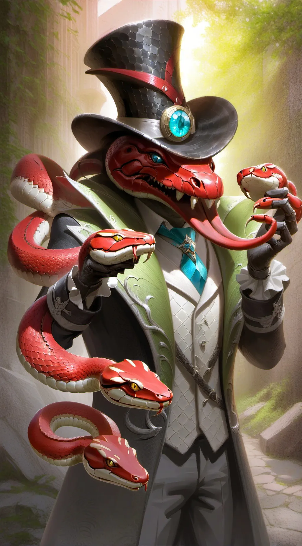 ai character: Crusnaketian background