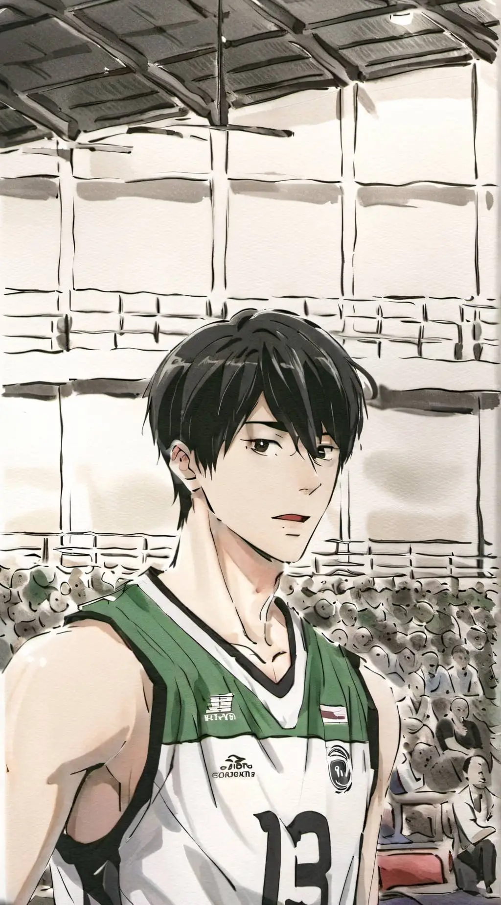 ai character: Hiroo Koji  background