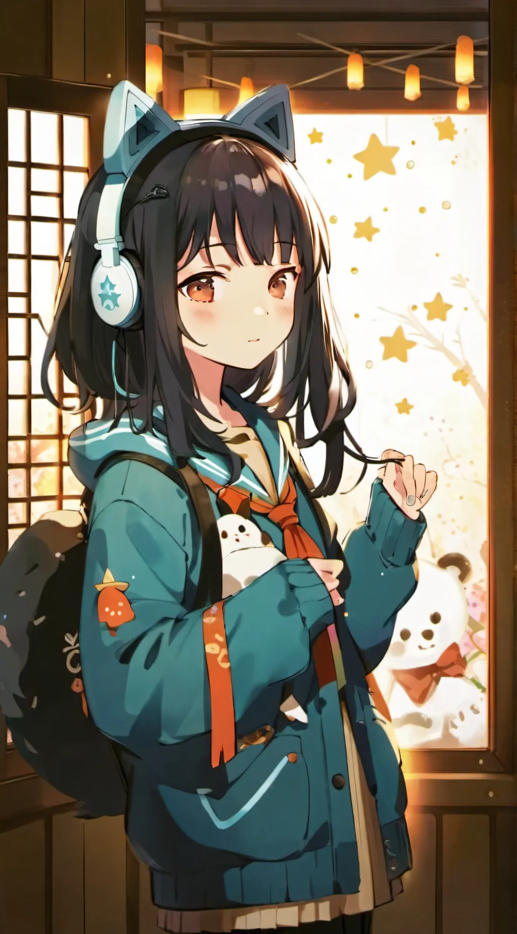 ai character: Kana background