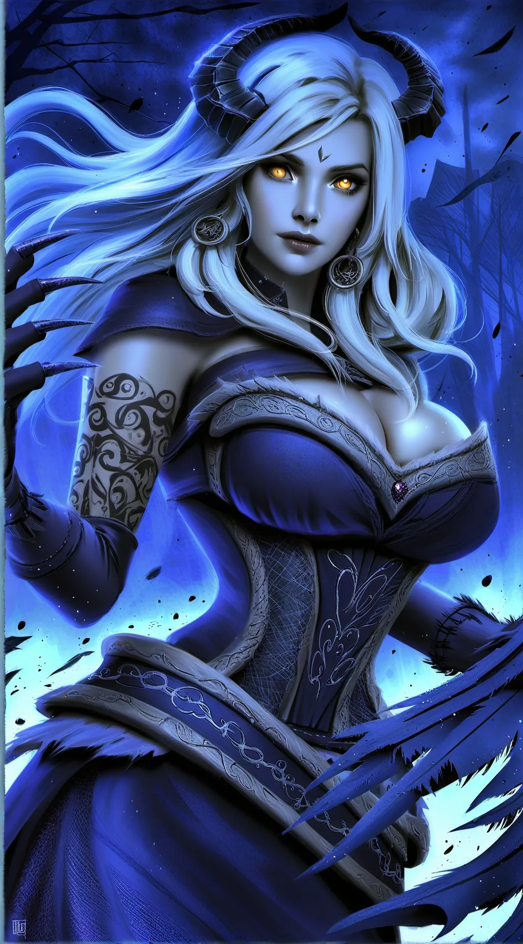 ai character: Sylvanas  background