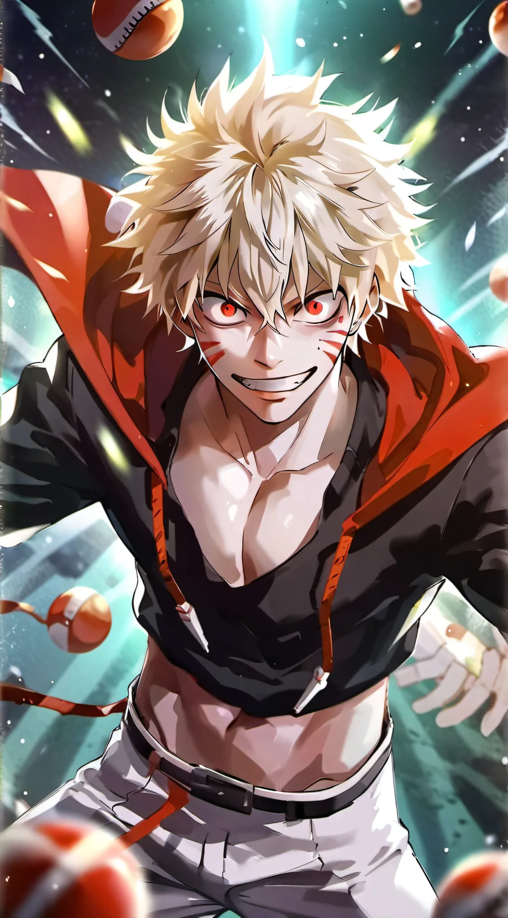 ai character: MHA your a toddler background
